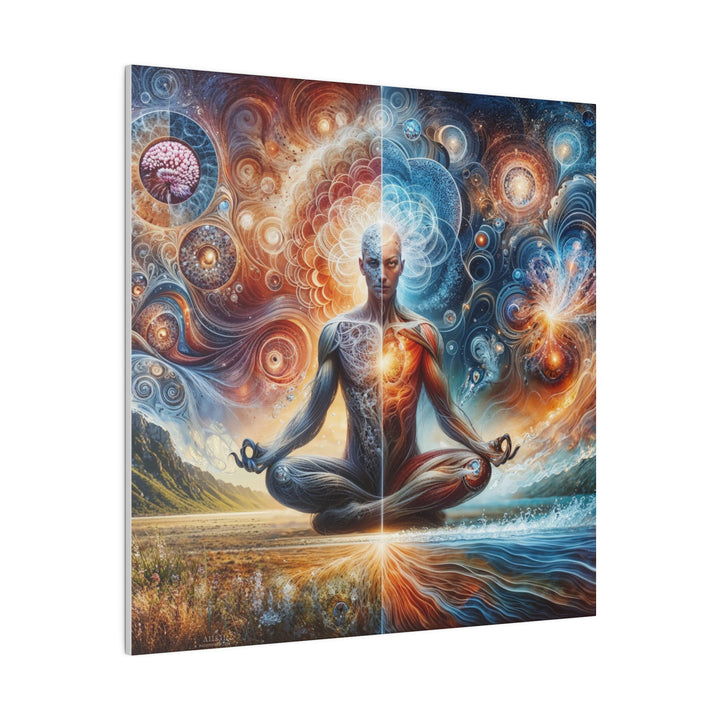 Cosmic Meditation Harmony - Matte Canvas - Canvas - g(0D·IO) - 32" x 32" (Square) - 0.75'' -