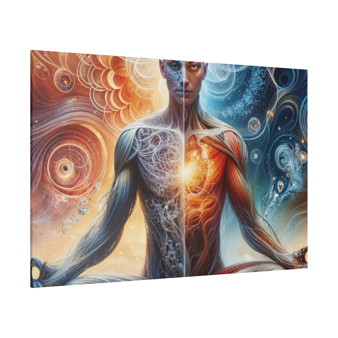 Cosmic Meditation Harmony - Matte Canvas - Canvas - g(0D·IO) - 32" x 32" (Square) - 0.75'' -