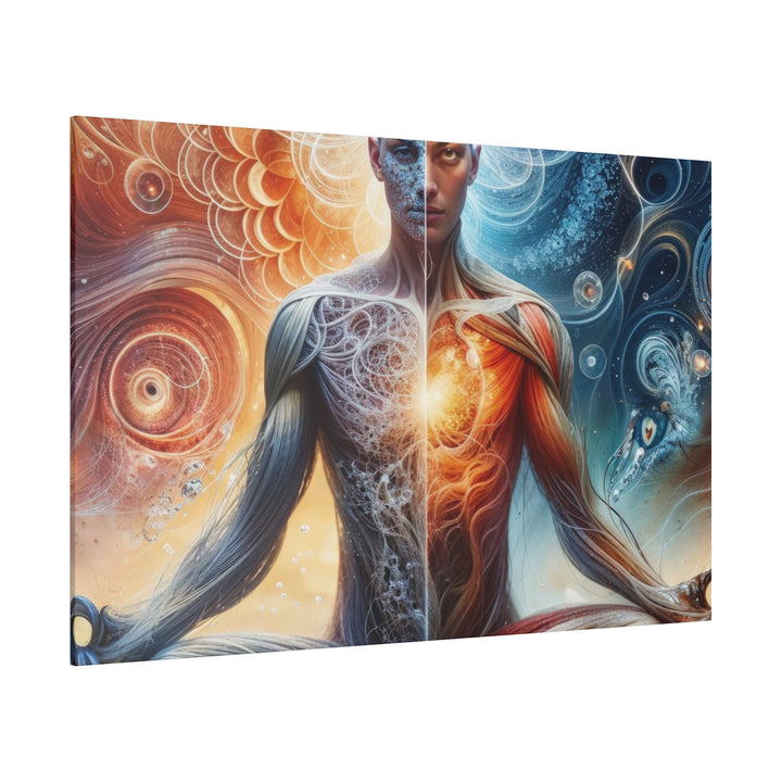 Cosmic Meditation Harmony - Matte Canvas - Canvas - g(0D·IO) - 32" x 32" (Square) - 0.75'' -