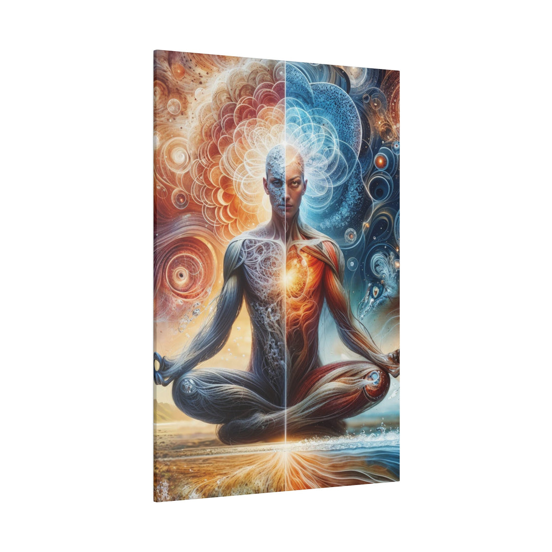 Cosmic Meditation Harmony - Matte Canvas - Canvas - g(0D·IO) - 32" x 32" (Square) - 0.75'' -