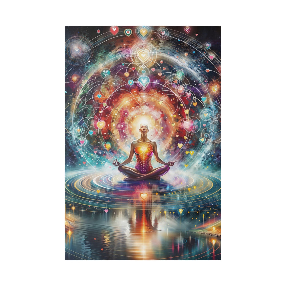 Cosmic Meditation Harmony - Matte Canvas - Canvas - g(0D·IO) - 32″ x 48″ (Vertical) - 0.75'' -