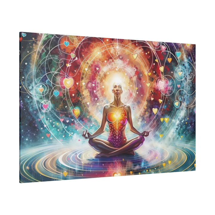 Cosmic Meditation Harmony - Matte Canvas - Canvas - g(0D·IO) - 32" x 32" (Square) - 0.75'' -