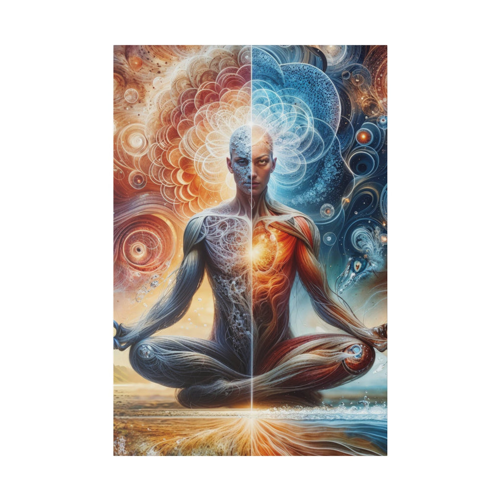 Cosmic Meditation Harmony - Matte Canvas - Canvas - g(0D·IO) - 32″ x 48″ (Vertical) - 0.75'' -