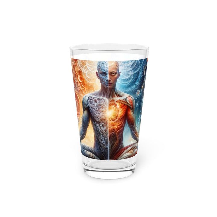 Cosmic Meditation Harmony - Pint Glass - Mug - g(0D·IO) - 16oz - -