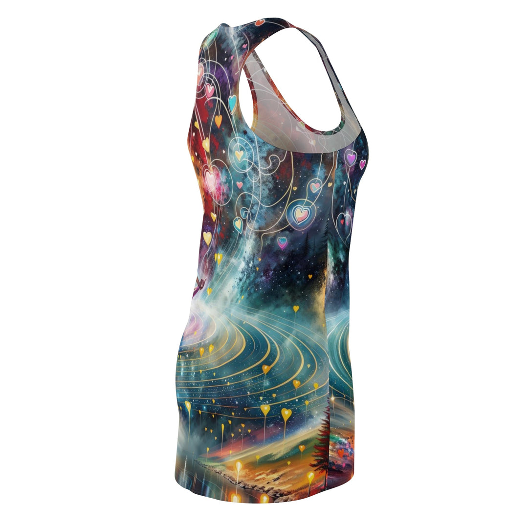 Cosmic Meditation Harmony - Racerback Dress - All Over Prints - g(0D·IO) - XS - -