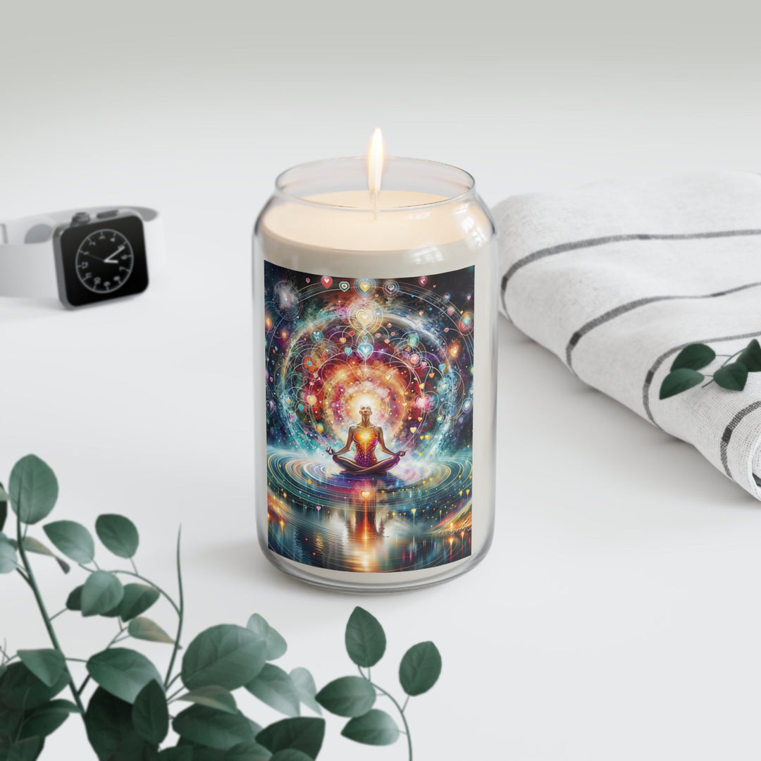 Cosmic Meditation Harmony - Scented Candle - Home Decor - g(0D·IO) - Vanilla Bean - 13.75oz -