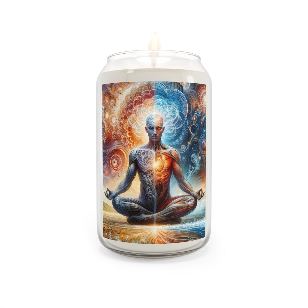 Cosmic Meditation Harmony - Scented Candle - Home Decor - g(0D·IO) - Comfort Spice - 13.75oz -