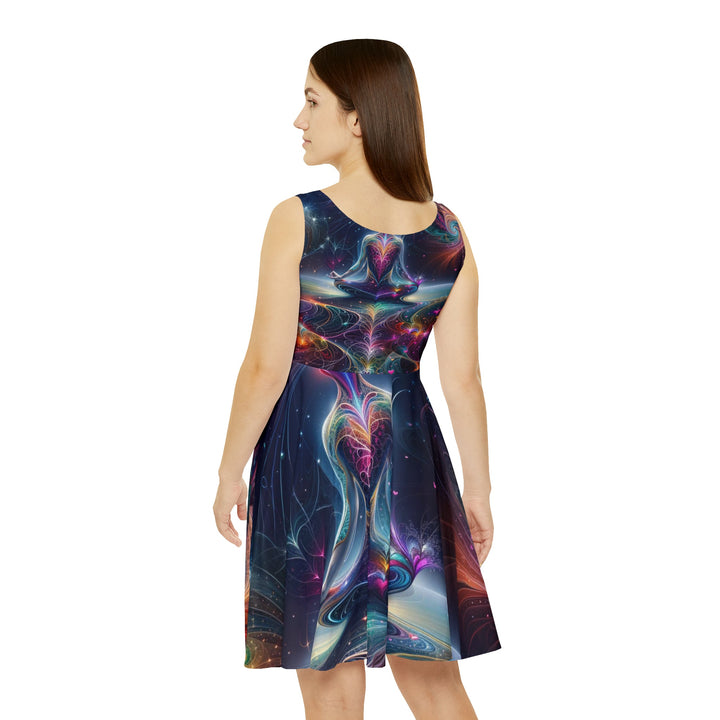 Cosmic Meditation Harmony - Women's Skater Dress - All Over Prints - g(0D·IO) - XS - -