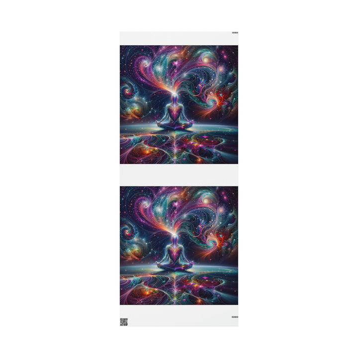 Cosmic Meditation Harmony - Wrapping Paper - Home Decor - g(0D·IO) - 30'' x 72'' - Matte -