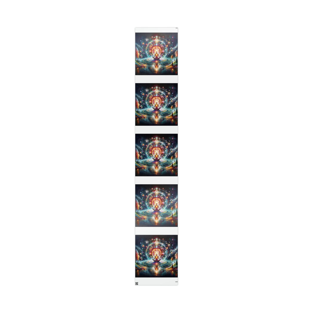 Cosmic Meditation Harmony - Wrapping Paper - Home Decor - g(0D·IO) - 30" x 180" - Glossy -