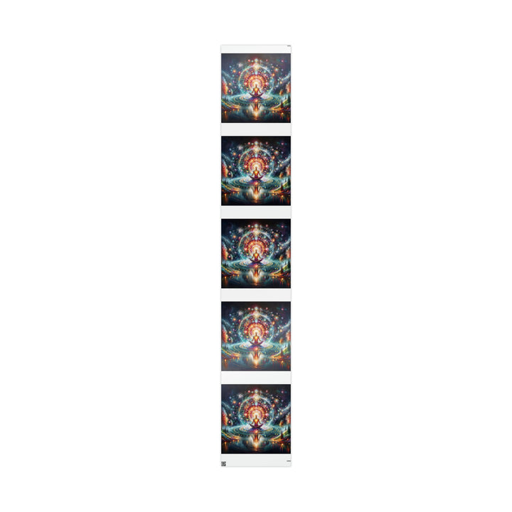 Cosmic Meditation Harmony - Wrapping Paper - Home Decor - g(0D·IO) - 30" x 180" - Glossy -