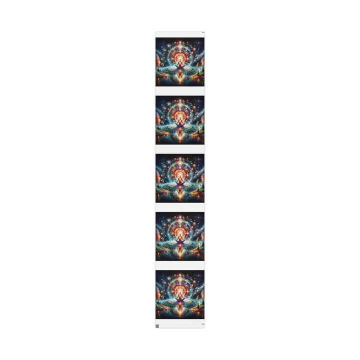 Cosmic Meditation Harmony - Wrapping Paper - Home Decor - g(0D·IO) - 30" x 180" - Matte -