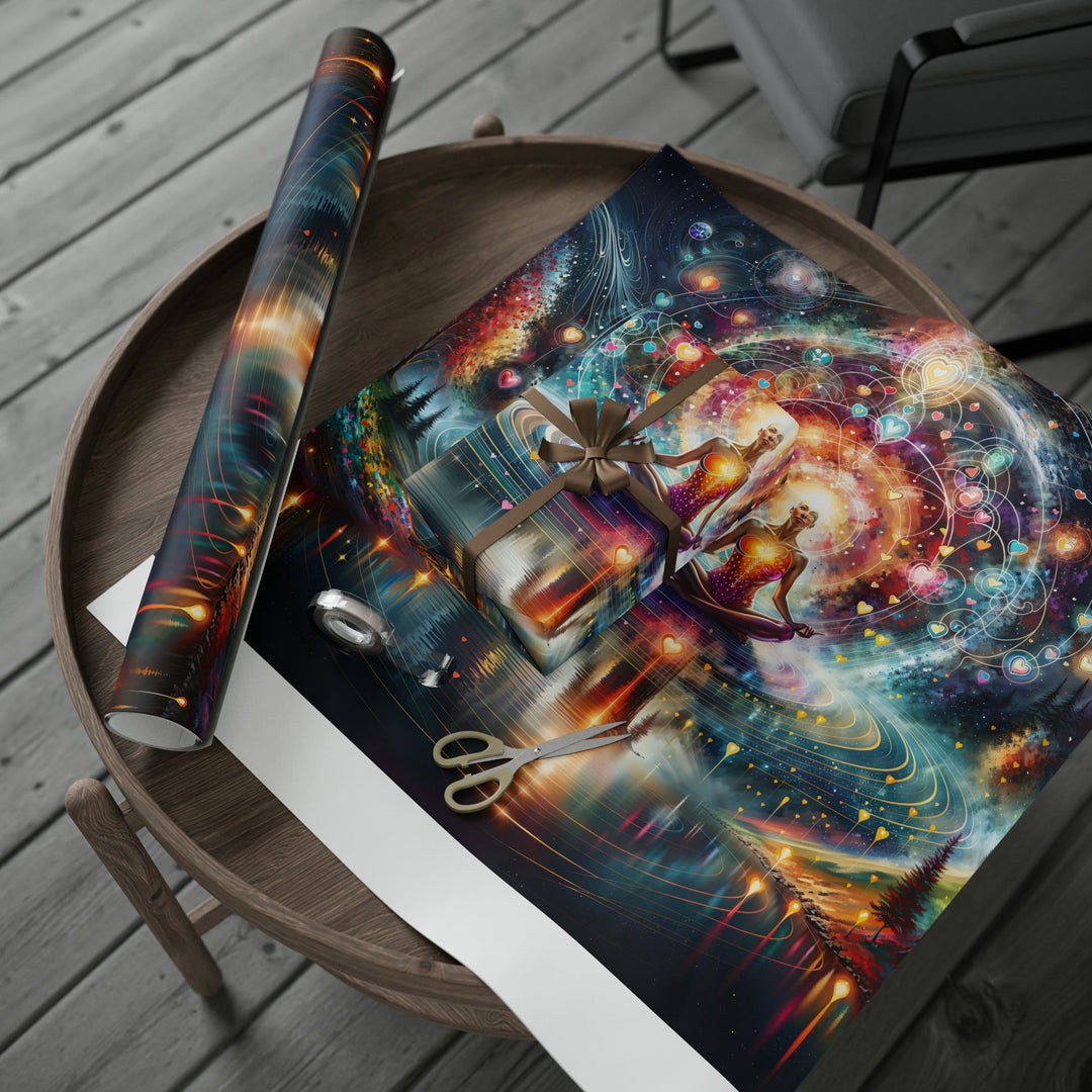 Cosmic Meditation Harmony - Wrapping Paper - Home Decor - g(0D·IO) - 30" x 180" - Matte -