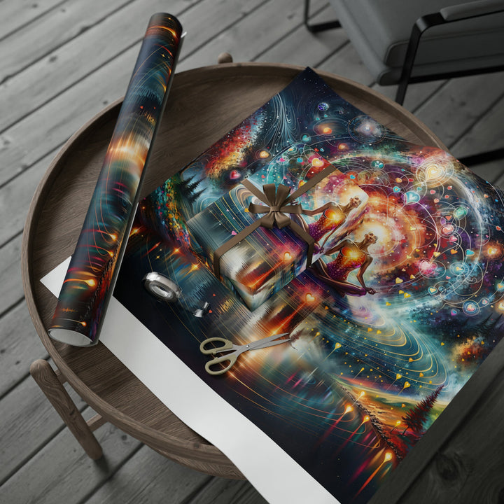 Cosmic Meditation Harmony - Wrapping Paper - Home Decor - g(0D·IO) - 30" x 180" - Matte -