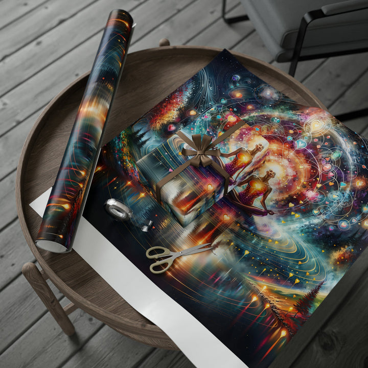 Cosmic Meditation Harmony - Wrapping Paper - Home Decor - g(0D·IO) - 30" x 180" - Matte -
