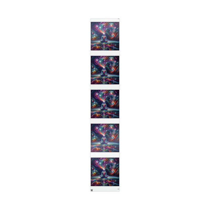 Cosmic Meditation Harmony - Wrapping Paper - Home Decor - g(0D·IO) - 30" x 180" - Glossy -