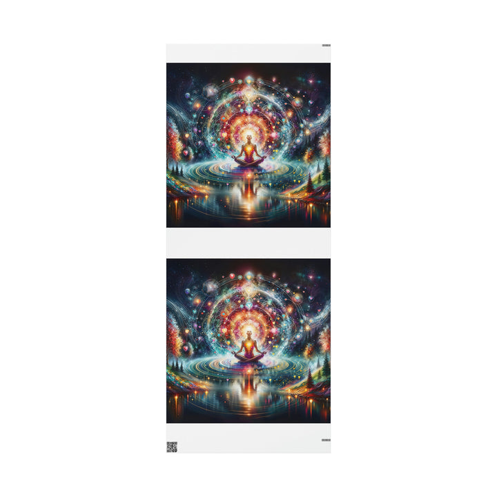 Cosmic Meditation Harmony - Wrapping Paper - Home Decor - g(0D·IO) - 30'' x 72'' - Matte -