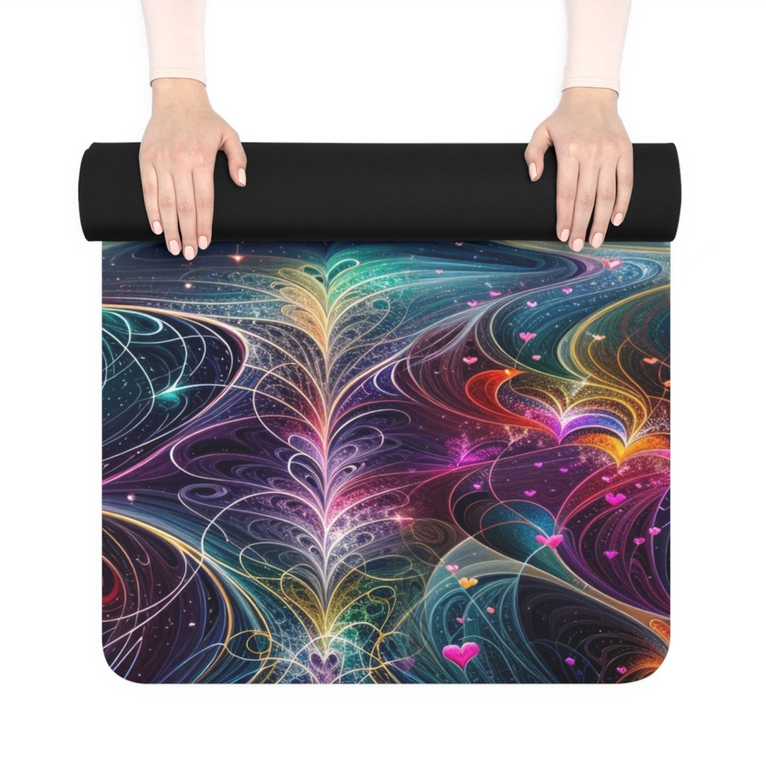 Cosmic Meditation Harmony - Yoga Mat - Home Decor - g(0D·IO) - 24” x 68” - -