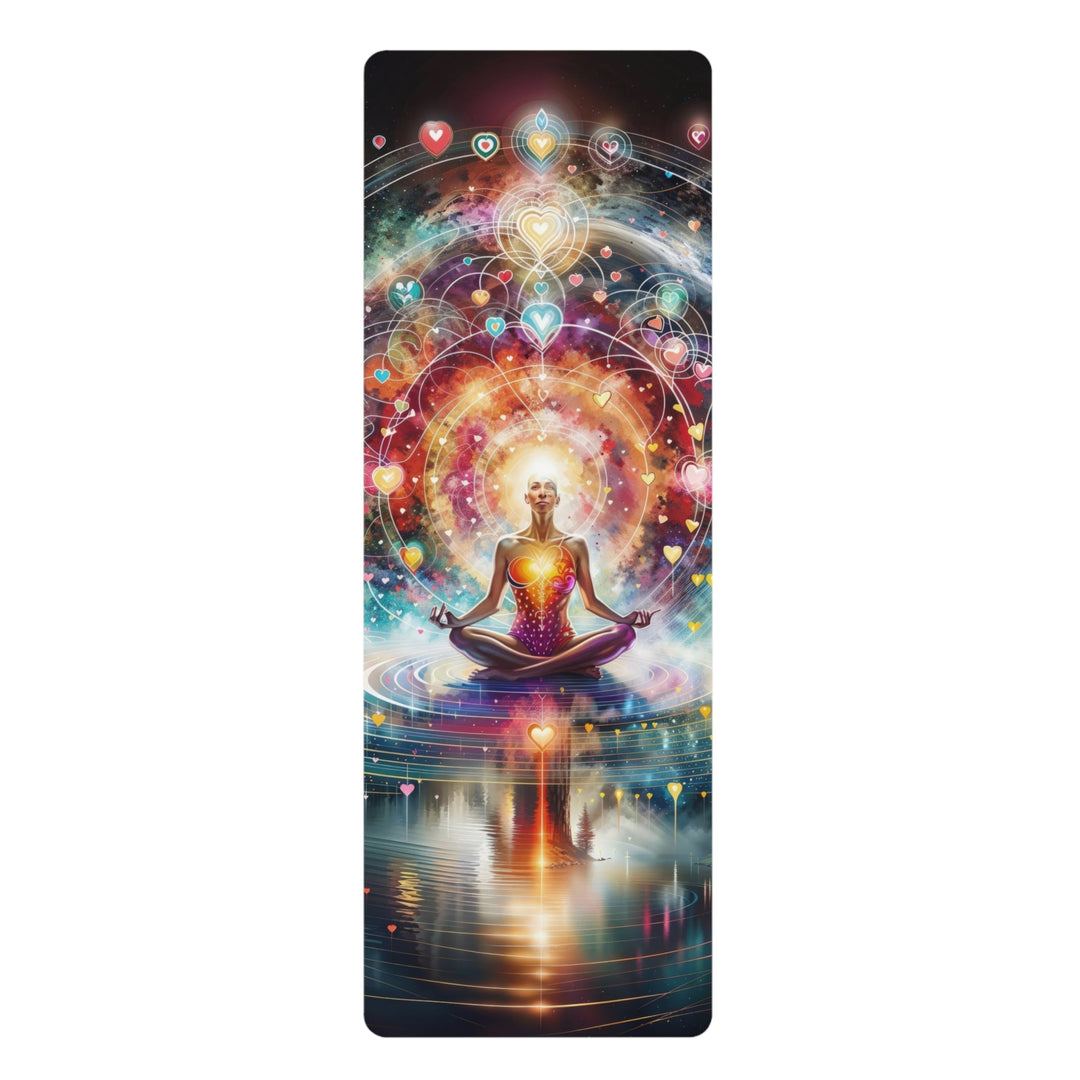 Cosmic Meditation Harmony - Yoga Mat - Home Decor - g(0D·IO) - 24” x 68” - -