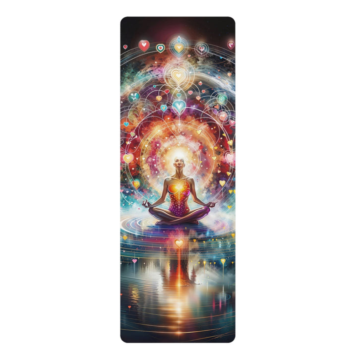 Cosmic Meditation Harmony - Yoga Mat - Home Decor - g(0D·IO) - 24” x 68” - -