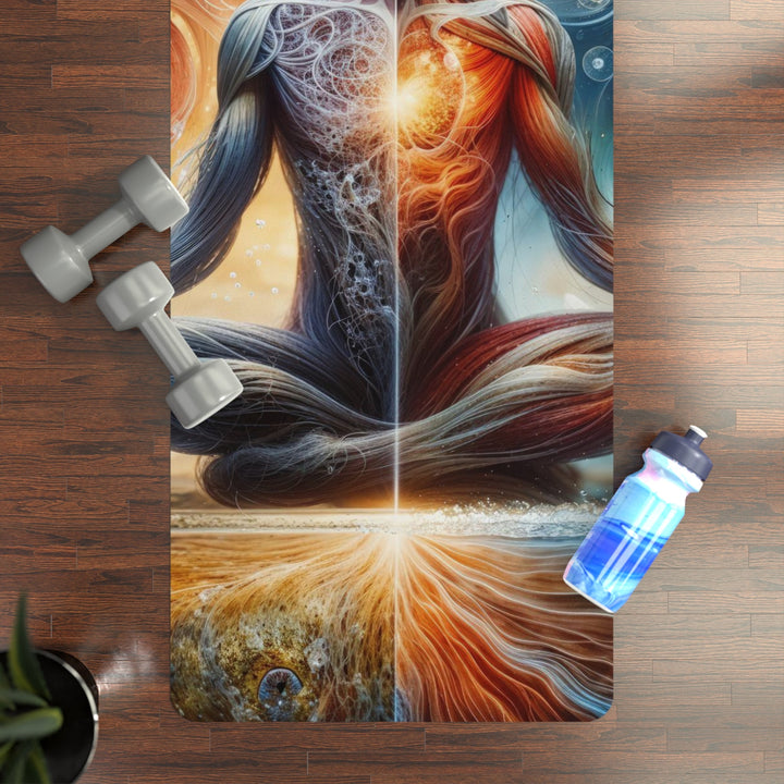 Cosmic Meditation Harmony - Yoga Mat - Home Decor - g(0D·IO) - 24” x 68” - -