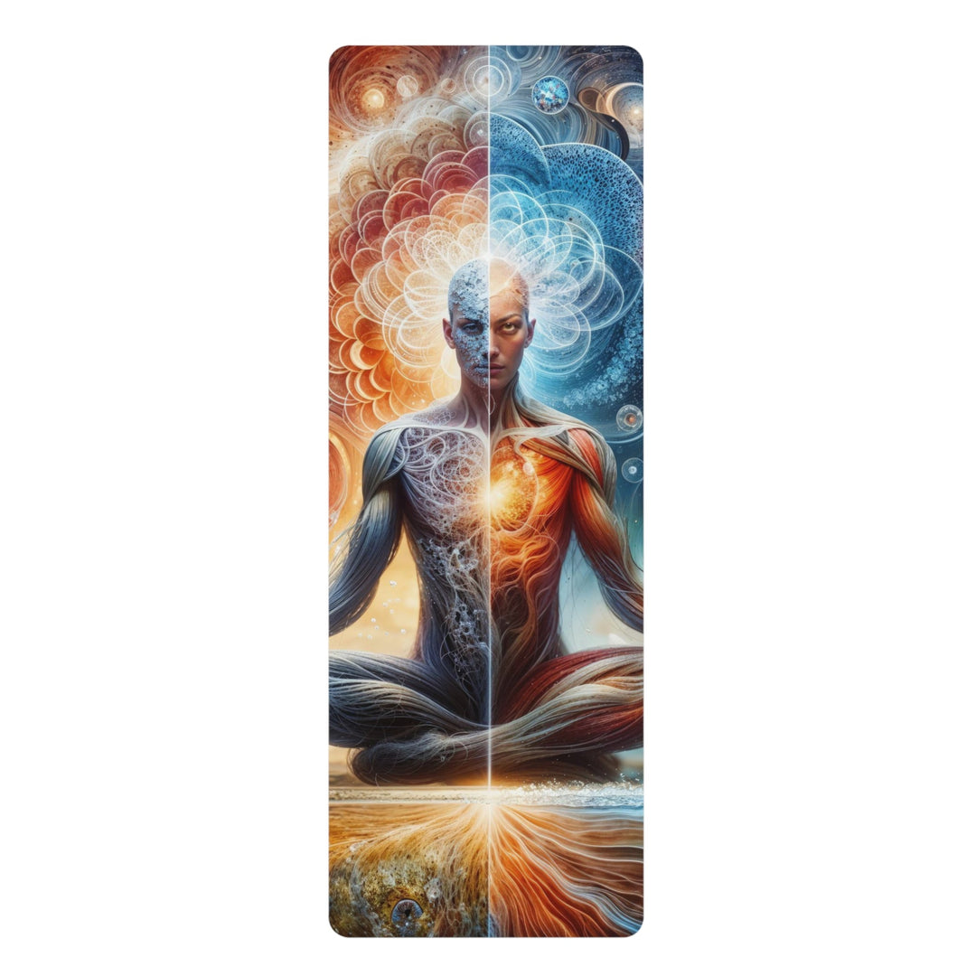 Cosmic Meditation Harmony - Yoga Mat - Home Decor - g(0D·IO) - 24” x 68” - -