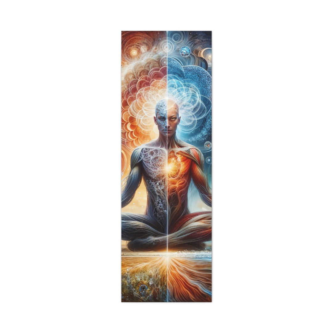 Cosmic Meditation Symbiosis - Matte Canvas Print 1.25" - Canvas - g(0D·IO) - 20" x 60" (Vertical) - 1.25" -