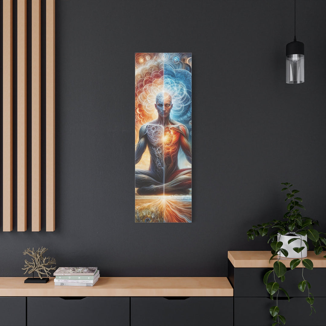 Cosmic Meditation Symbiosis - Matte Canvas Print 1.25" - Canvas - g(0D·IO) - 36" x 36" - 1.25" -