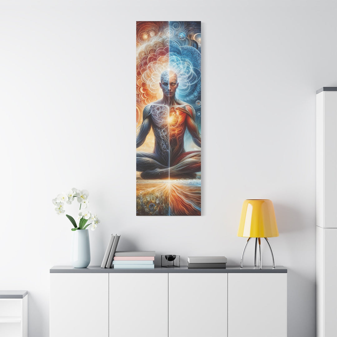 Cosmic Meditation Symbiosis - Matte Canvas Print 1.25" - Canvas - g(0D·IO) - 36" x 36" - 1.25" -