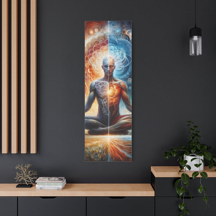 Cosmic Meditation Symbiosis - Matte Canvas Print 1.25" - Canvas - g(0D·IO) - 36" x 36" - 1.25" -