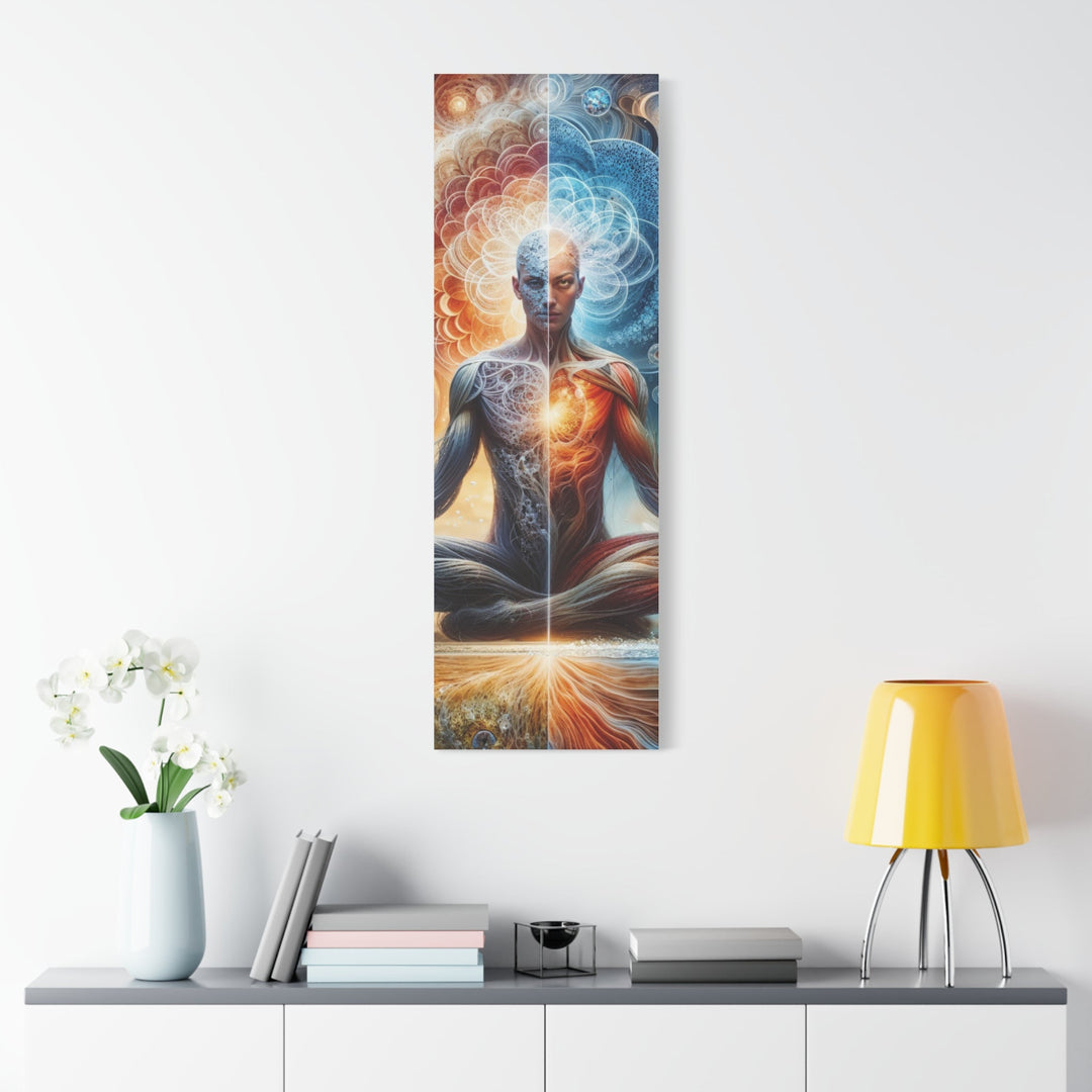 Cosmic Meditation Symbiosis - Matte Canvas Print 1.25" - Canvas - g(0D·IO) - 36" x 36" - 1.25" -