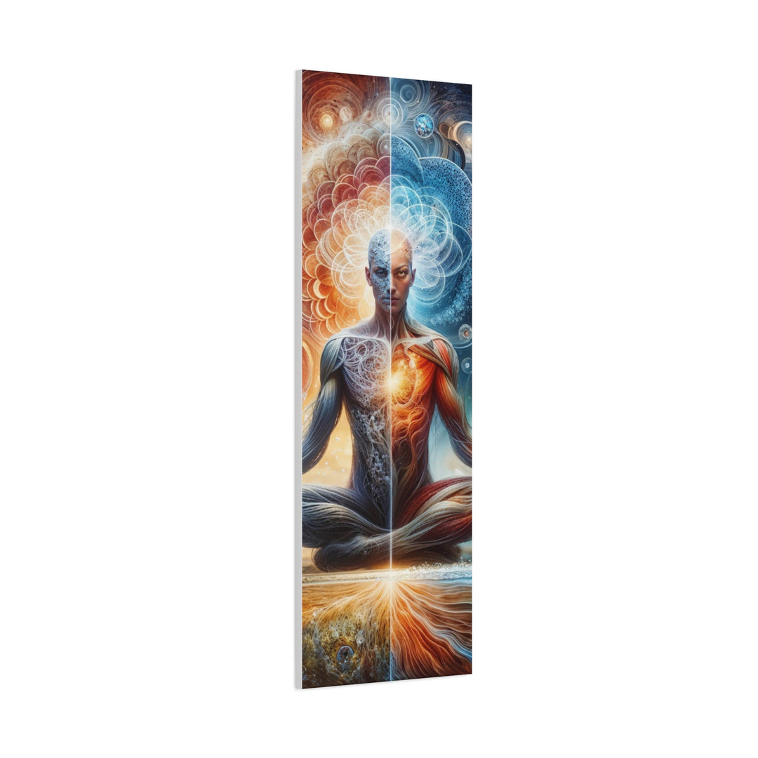 Cosmic Meditation Symbiosis - Matte Canvas Print 1.25" - Canvas - g(0D·IO) - 36" x 36" - 1.25" -