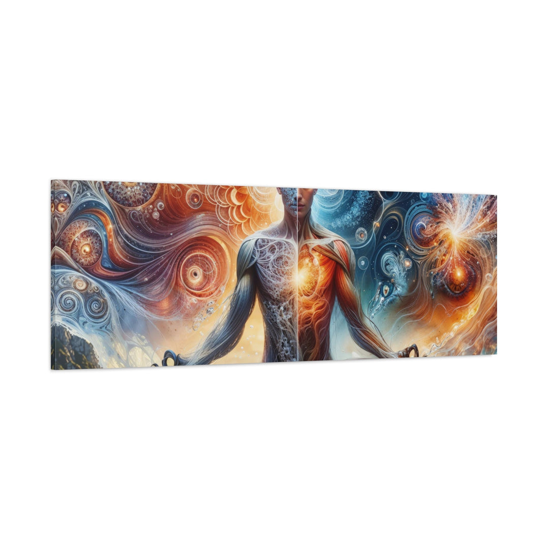 Cosmic Meditation Symbiosis - Matte Canvas Print 1.25" - Canvas - g(0D·IO) - 36" x 36" - 1.25" -