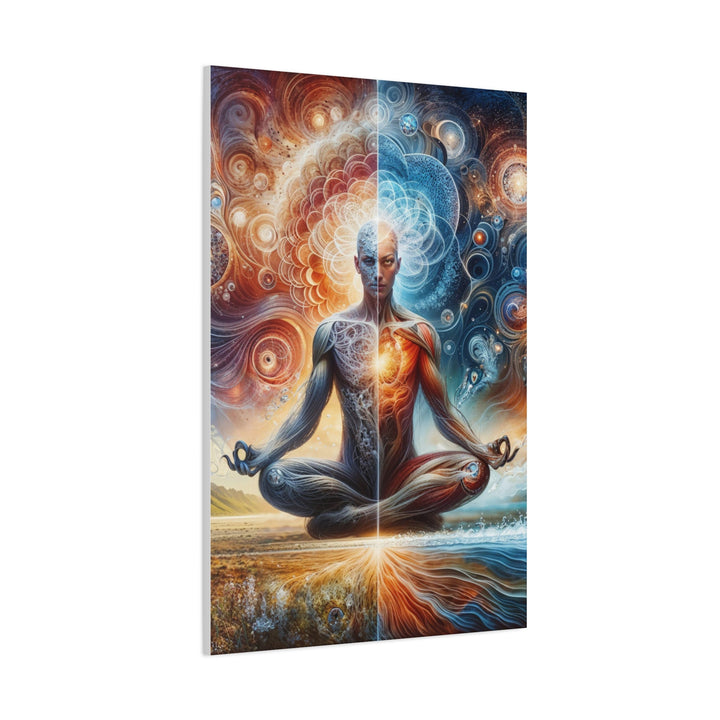 Cosmic Meditation Symbiosis - Matte Canvas Print 1.25" - Canvas - g(0D·IO) - 36" x 36" - 1.25" -