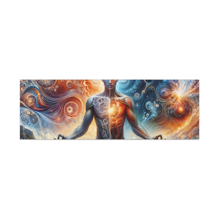 Cosmic Meditation Symbiosis - Matte Canvas Print 1.25" - Canvas - g(0D·IO) - 60" x 20" (Horizontal) - 1.25" -