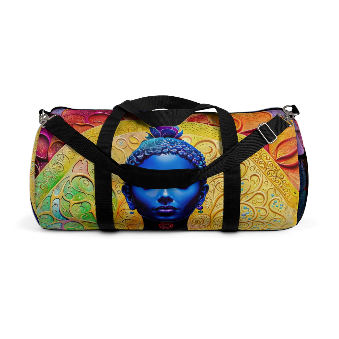 Cosmic Meditative Bloom - Duffle Bag - Bags - g(0D·IO) - Large - -