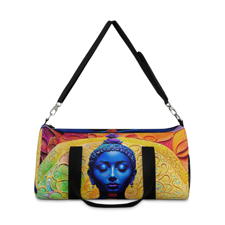 Cosmic Meditative Bloom - Duffle Bag - Bags - g(0D·IO) - Large - -