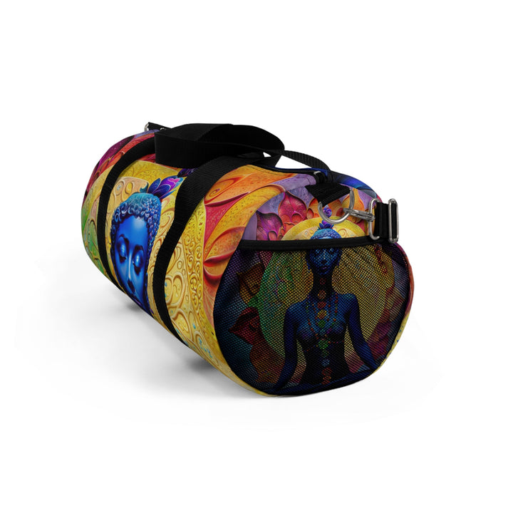 Cosmic Meditative Bloom - Duffle Bag - Bags - g(0D·IO) - Large - -