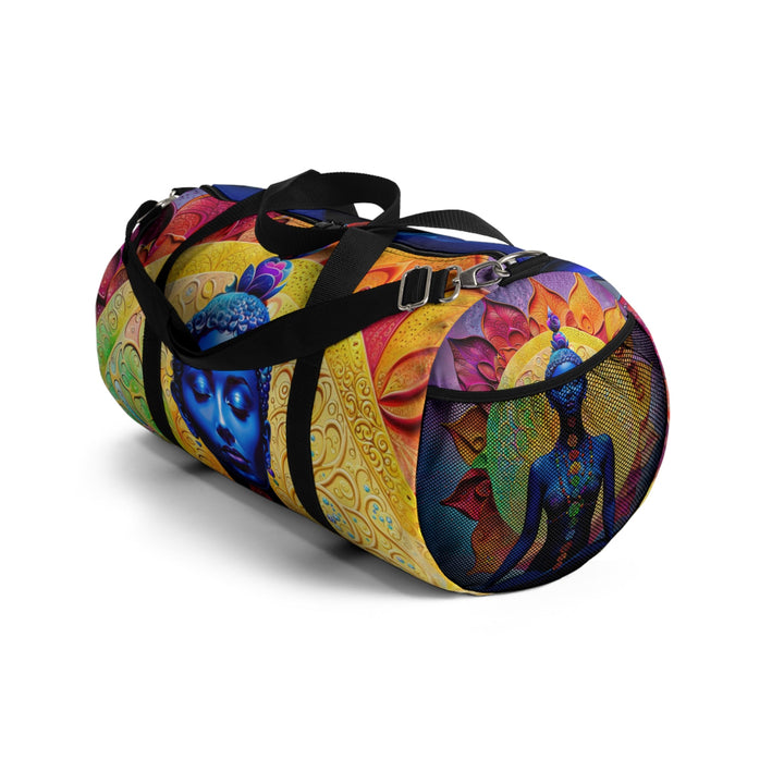 Cosmic Meditative Bloom - Duffle Bag - Bags - g(0D·IO) - Large - -