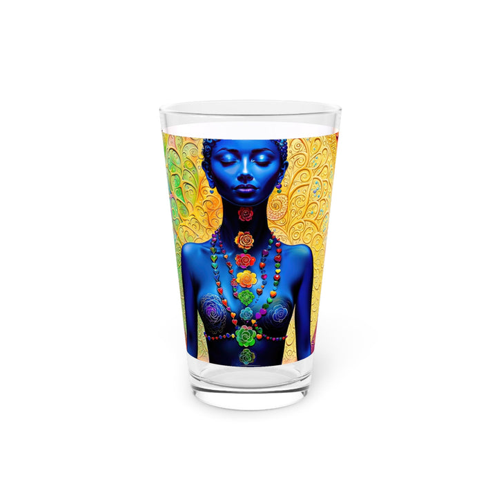 Cosmic Meditative Bloom - Pint Glass - Mug - g(0D·IO) - 16oz - -