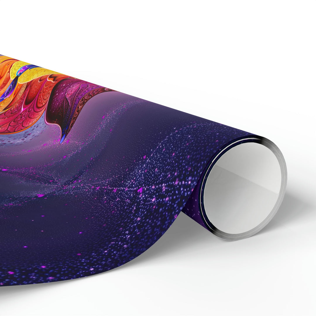 Cosmic Meditative Bloom - Wrapping Paper - Home Decor - g(0D·IO) - 30" x 180" - Matte -