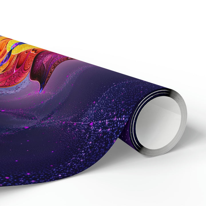 Cosmic Meditative Bloom - Wrapping Paper - Home Decor - g(0D·IO) - 30" x 180" - Matte -