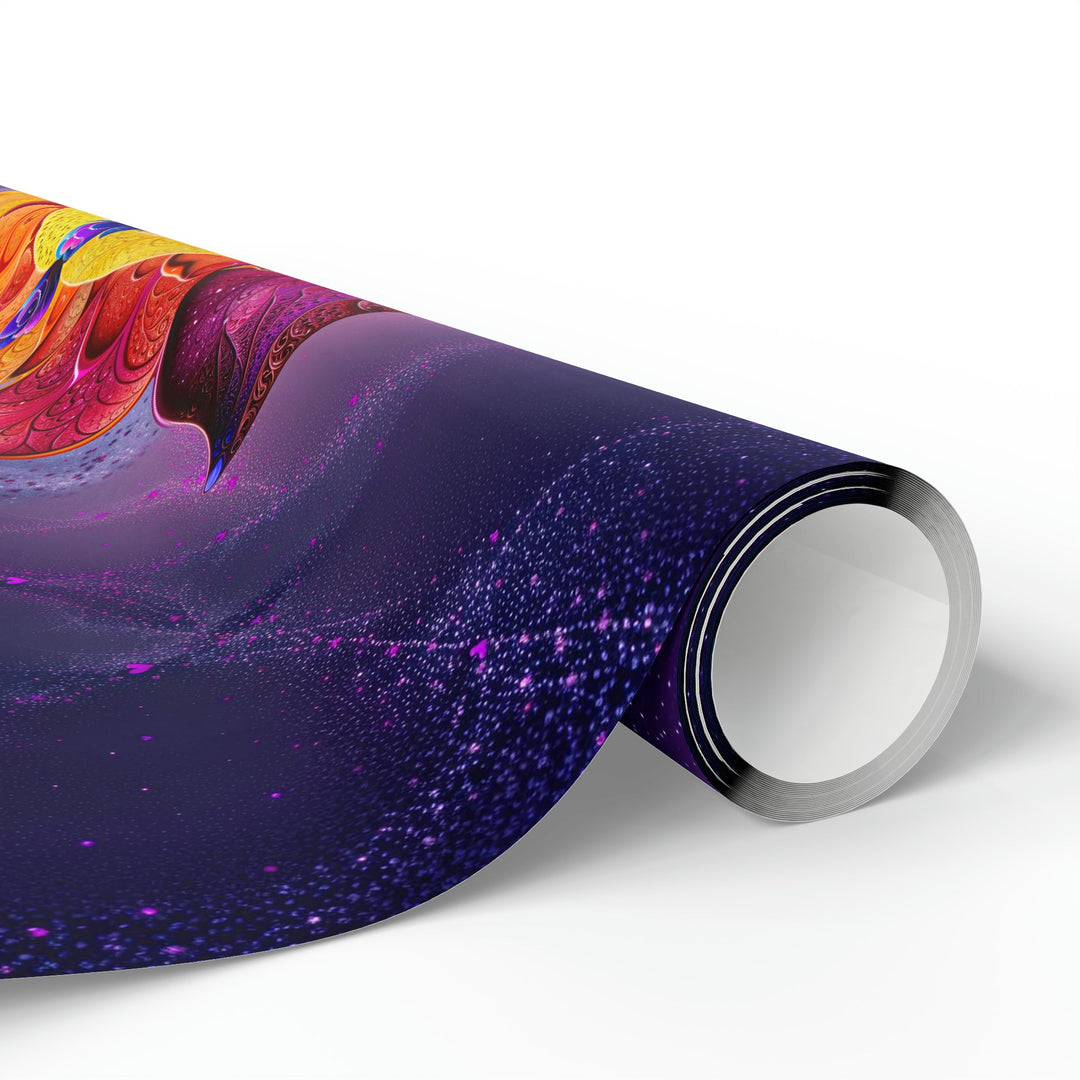 Cosmic Meditative Bloom - Wrapping Paper - Home Decor - g(0D·IO) - 30" x 180" - Matte -