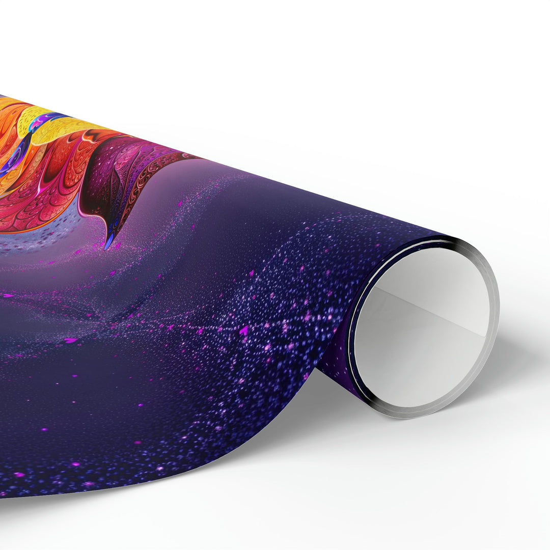 Cosmic Meditative Bloom - Wrapping Paper - Home Decor - g(0D·IO) - 30" x 180" - Matte -