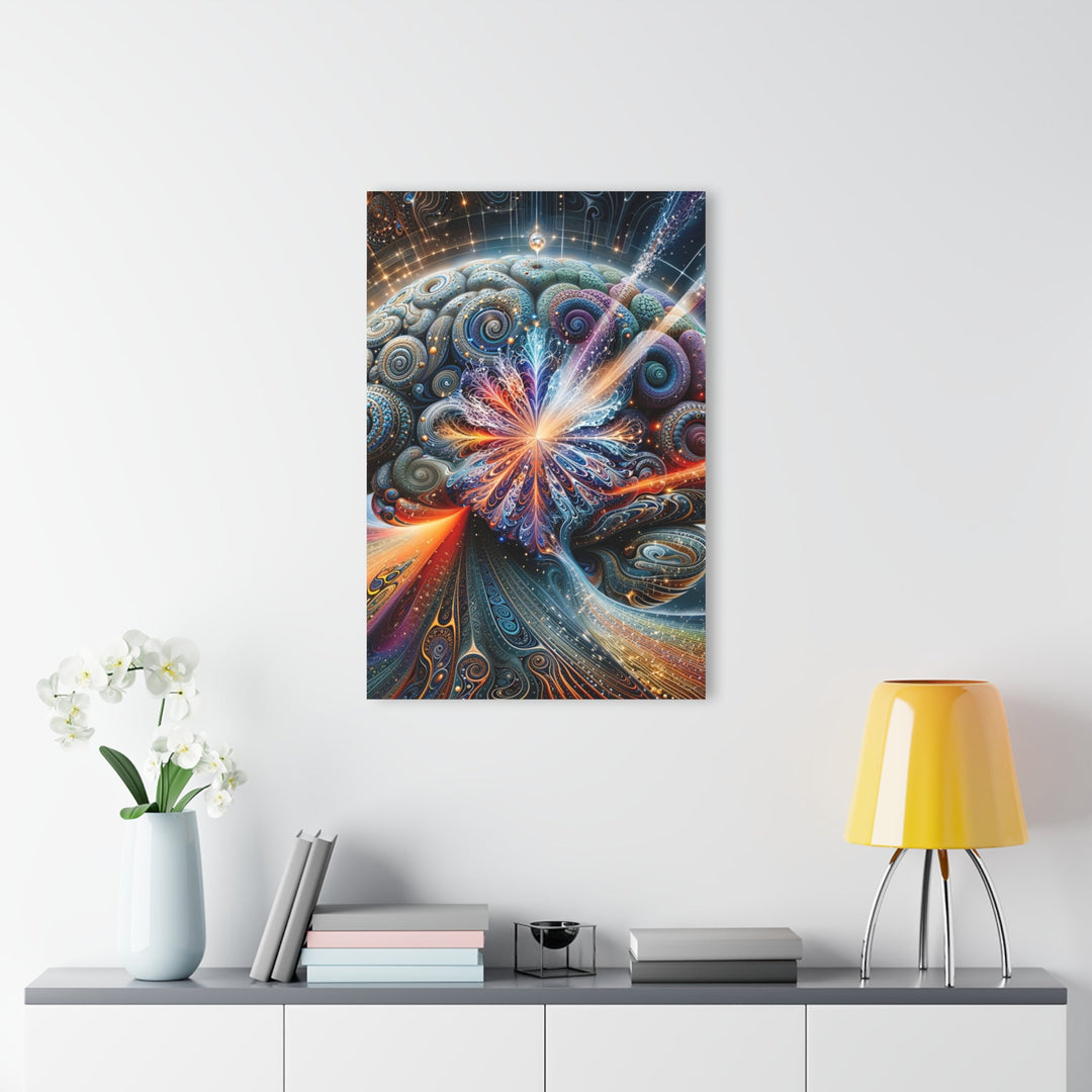 Cosmic Mind Energy - Acrylic Prints (French Cleat Hanging) - Home Decor - g(0D·IO) - 24" x 36" (Vertical) - 0.25'' -