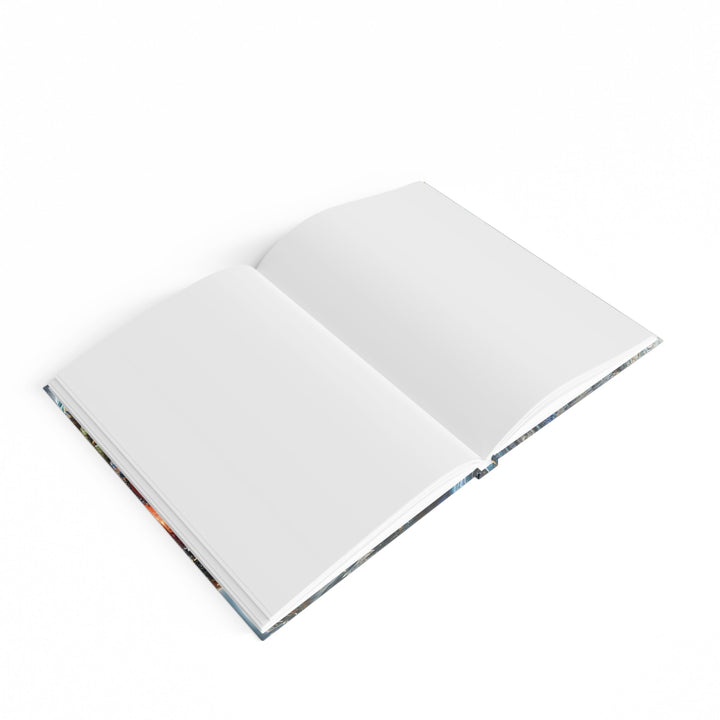 Cosmic Mind Energy - Hard Backed Journal - Paper products - g(0D·IO) - Graph - A5 - White