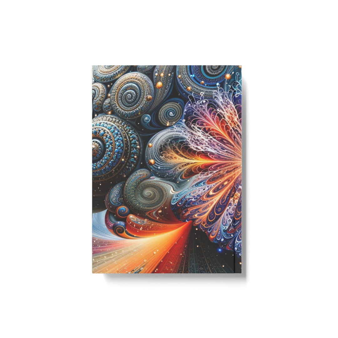 Cosmic Mind Energy - Hard Backed Journal - Paper products - g(0D·IO) - Graph - A5 - White