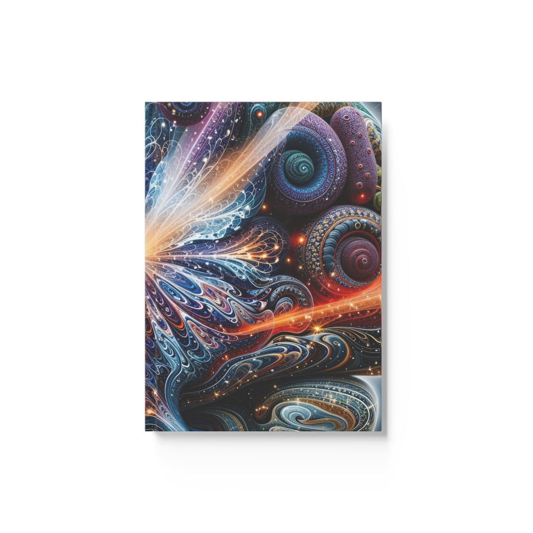 Cosmic Mind Energy - Hard Backed Journal - Paper products - g(0D·IO) - Ruled line - A5 - White