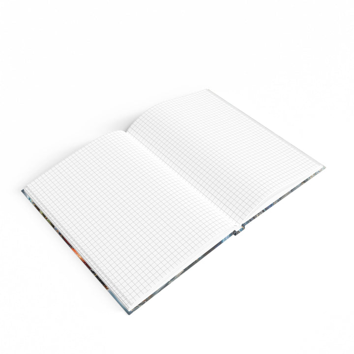 Cosmic Mind Energy - Hard Backed Journal - Paper products - g(0D·IO) - Graph - A5 - White