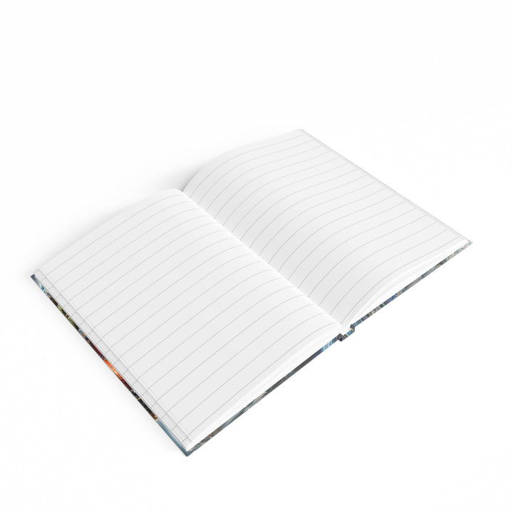 Cosmic Mind Energy - Hard Backed Journal - Paper products - g(0D·IO) - Graph - A5 - White